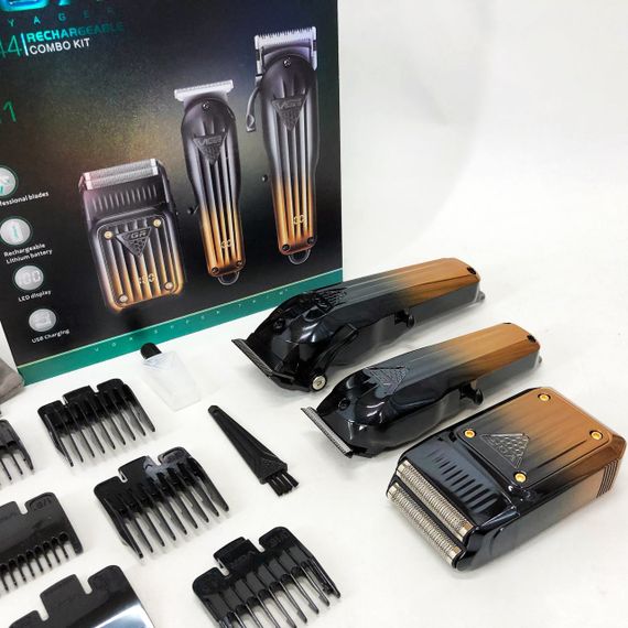 Парикмахерские машинки профессиональные VGR, Острые профессиональные машинки для стрижки волос MD-50 | Зображення 2