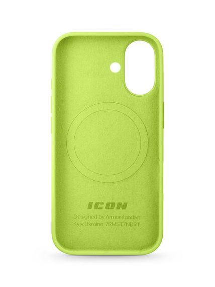 Чохол ArmorStandart ICON2 MagCase для Apple iPhone 17 Neon Yellow (ARM88990) | Зображення 1