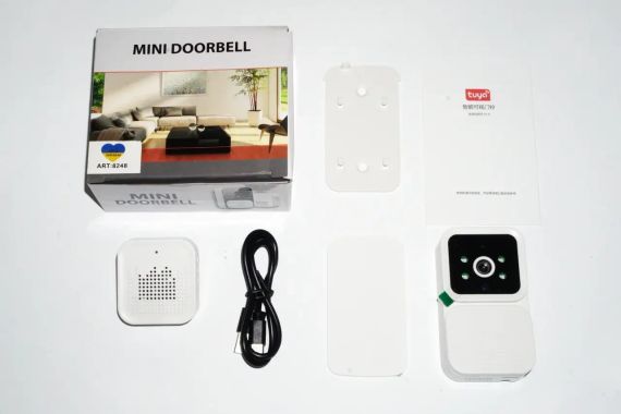 Беспроводной дверной видеозвонок WiFi Smart Doorbell M6 | Зображення 3