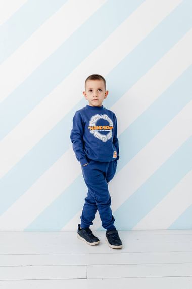 Костюм для хлопчика Носи своє 128 Темно-синій (p-2864-171462) | Зображення 3