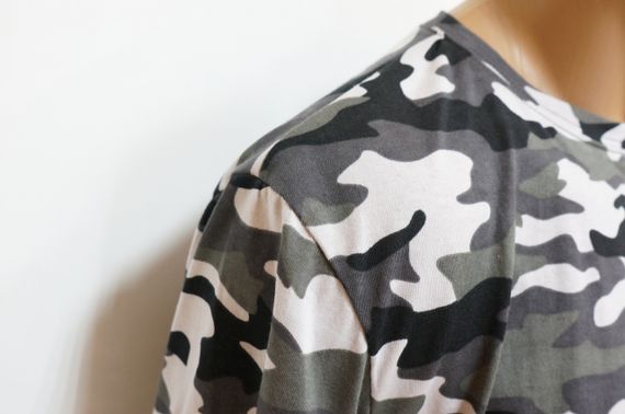 Футболка  Армейская Tactic 4profi серый камуфляж L | Зображення 2