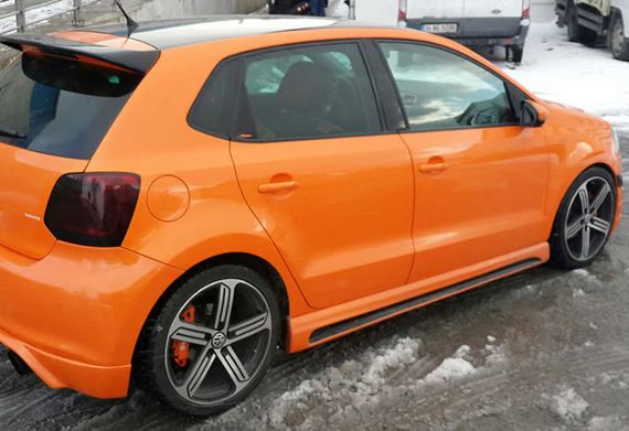 Боковые Пороги DPT V-4 (Грунтованные под Покраску) для Volkswagen Polo 2010-2017 гг | Зображення 3