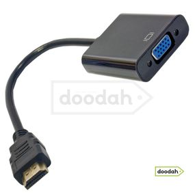 Перехідник (відео конвертер на дроті 1080 P) HDMI-VGA - Tishric - Купити в Києві. Доставка по Україні.