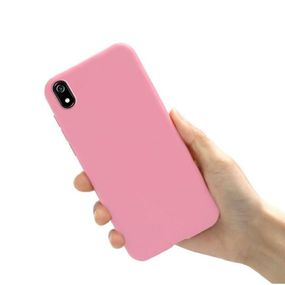 Чохол Candy Silicone для Xiaomi Redmi 9A колір Рожевий