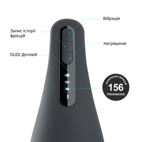 Мастурбатор Otouch AIRTURN 1, 7 режимів вібрації, 2 рівні підігріву, лічильник фрикцій | Зображення 4