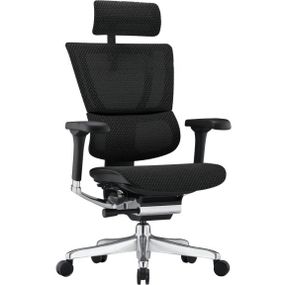 Кресло компьютерное MIRUS-IOO 2 (IOOE2-AB-HAM-5D-L) сетка Т-168-B1 Black