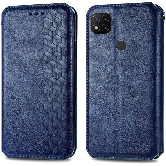 Кожаный чехол книжка GETMAN Cubic (PU) для Xiaomi Redmi 9C | Зображення 3