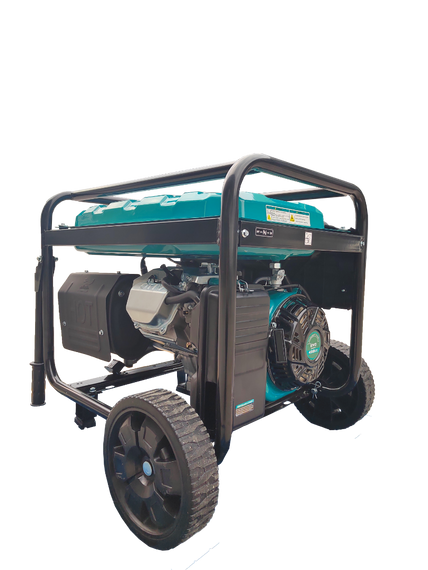 Генератор бензиновый INVO H6250D 7.7 кВт Бензогенератор Однофазный бензиновый генератор Генератор 7 кВт | Зображення 1