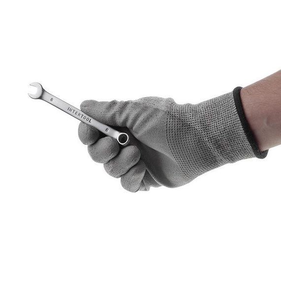 Ключ комбінований 8мм Cr-V INTERTOOL HT-1208 | Зображення 3