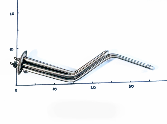 Тэн 2000W (1300+700) для бойлера Термекс (Thermex) на фланце 62мм Украина | Зображення 1