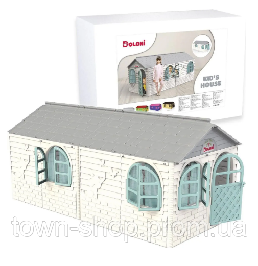 Игровой Домик со шторками DOLONI TOYS 02550/25