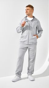 Спортивний костюм чоловічий Escetic RG0006 M Світло-сірий shop (2000991011311)