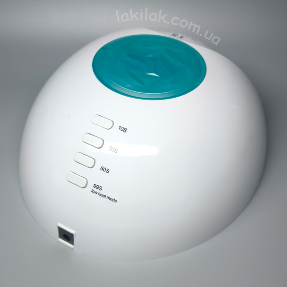 Лампа для ногтей SUN T8 65W бело-бирюзовая (с функцией понижения мощности) | Зображення 1