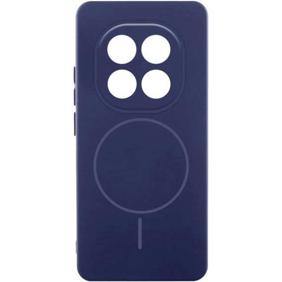 Чохол Silicone Cover Lakshmi Full Camera (AA) with Magnetic Fit для Xiaomi Redmi Note 15 Pro 4G Темно-синій / Midnight blue