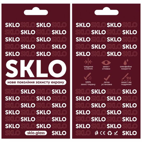 Захисне скло SKLO 3D (full glue) для TECNO Spark 8C / Spark Go 2022 (KG5m) | Зображення 4