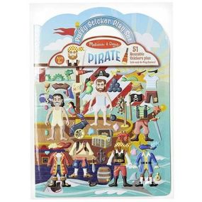 Набор для творчества Melissa&amp;Doug Объемные наклейки Пираты (MD9102)