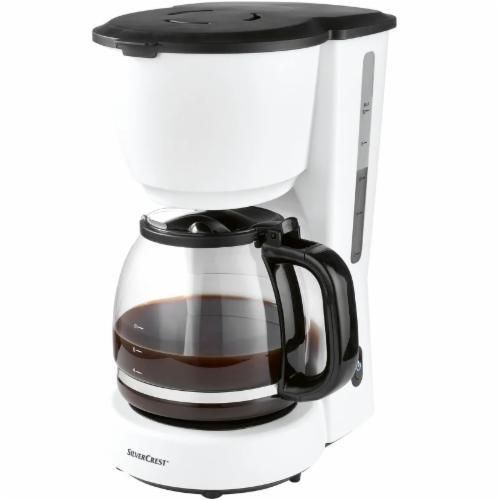 Кавоварка крапельна Silver Crest SKMK 1000 D2 для меленої кави 1.38 л 1000 Вт біла