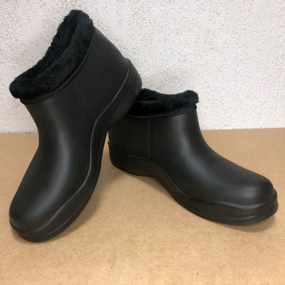 Ботинки женские утепленные на меху. 38 размер. JU-320 Цвет: черный | Зображення 1