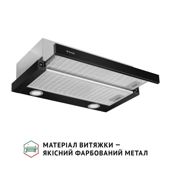 Витяжка кухонна Perfelli TL 602 BL LED | Зображення 2