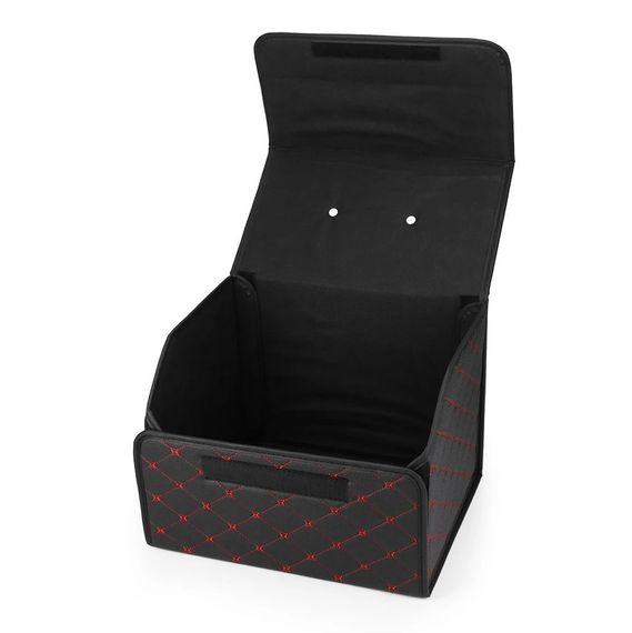 Органайзер автомобільний Primolux ORG-01 саквояж у багажник 31x31x28 см - Black/Red | Зображення 2
