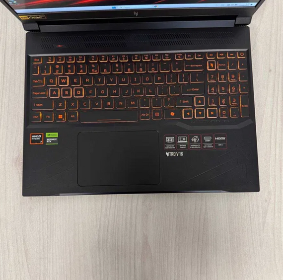 Ноутбук  Acer Nitro V16 ANV16-41 165Hz Ryzen 7 8845HS 16GB SSD 1TB RTX 4060 Б/В | Зображення 3