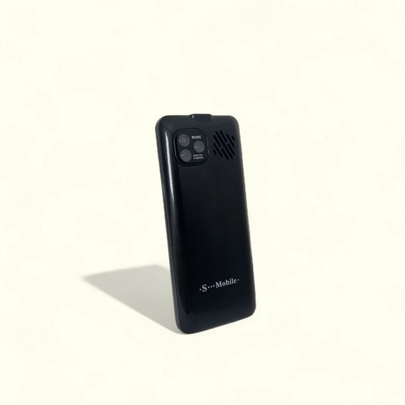 Кнопковий мобільний телефон на 4 сім карти AIEK s-mobile S73 Black | Зображення 5