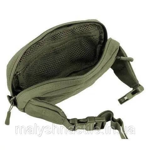 Поясна сумка MIL-TEC FANNY PACK MOLLE OLIVE | Зображення 3