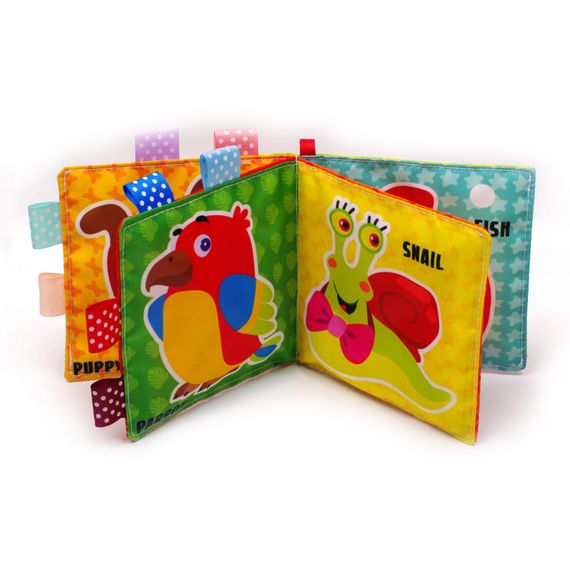 Розвиваюча м'яка книга "Котик Няв-Няв" 823444, 8 малюнків | Зображення 2