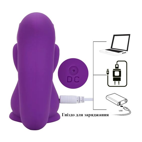 Вібратор із вакуумною стимуляцією (20 режимів) USB | Зображення 4