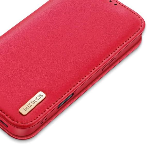 Чохол-книжка Dux Ducis Hivo для Apple iPhone 17 Pro (6.3") Red | Зображення 3