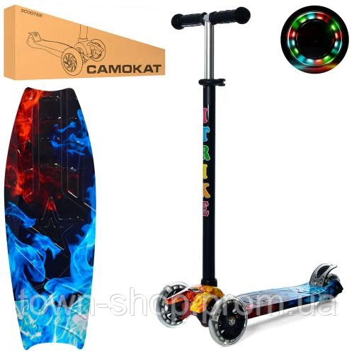 Самокат детский MAXI iTrike JR 3-055-1-WP14
