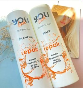 Шампунь You Look Professional Repair Shampoo для сухих и осветленных волос 1000 мл