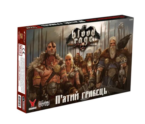 Настольная игра Кровь и ярость. Пятый игрок (Blood Rage: 5th Player Expansion) (дополнение)