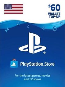 PlayStation Network Gift Card 60 USD PSN UNITED STATES