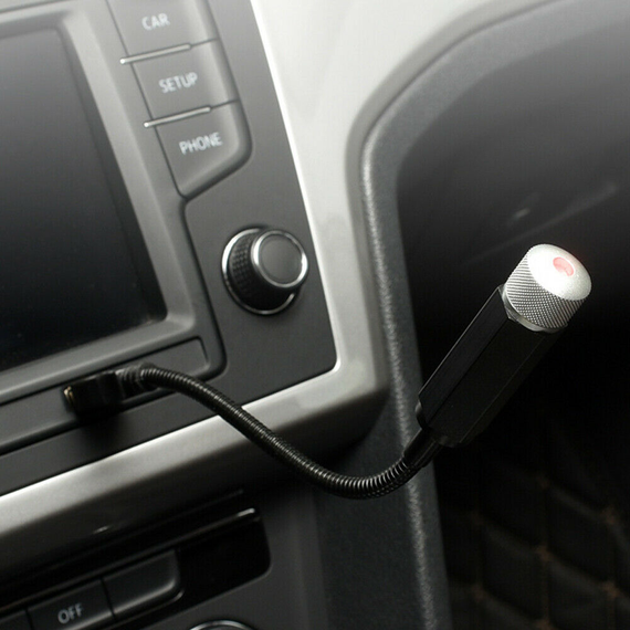 Проєктор в автомобіль синій Зіркове небо, USB STAR, проєктор зоряного неба USB, | Зображення 5