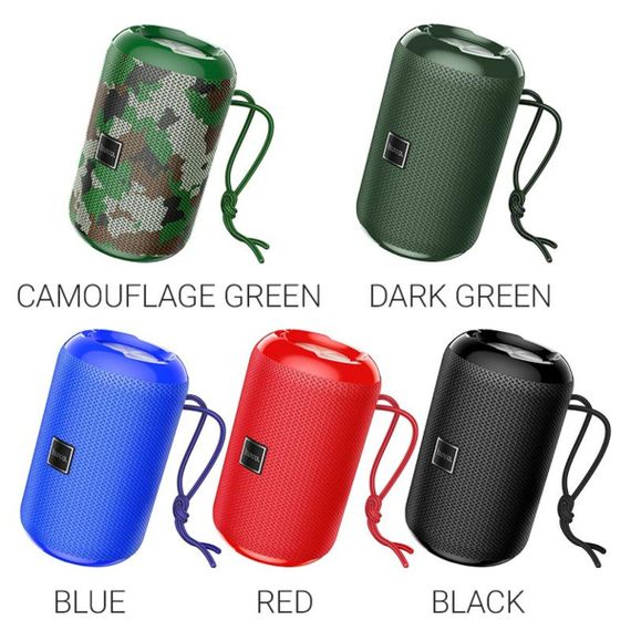 Портативна колонка HOCO HC1 Trendy sound sports wireless speaker Camouflage Green | Зображення 2