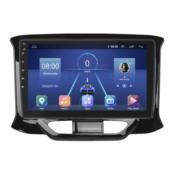 Штатная магнитола Lesko для LADA (ВАЗ) XRAY I 2015-н.в. экран 9" 4/64Gb 4G Wi-Fi GPS Top Лада