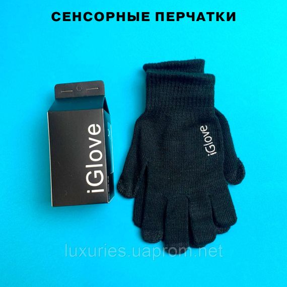 Мужской флисовые перчатки iGlove черный, Мужские перчатки? сенсорные перчатки | Зображення 5