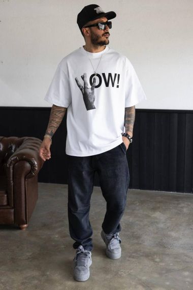 Футболка з ДТФ принтом (оверсайз)