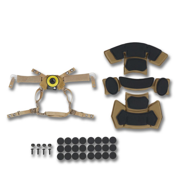 Підвісна система + подушки для шолому Team Wendy Cam Fit (R) GEN.2 V2 Койот