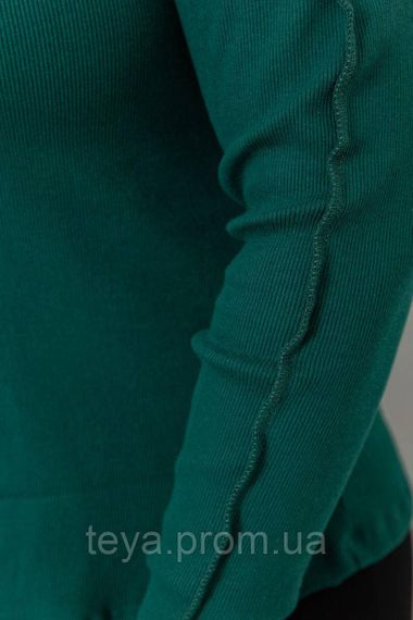 Лонгслів жіночий напівбатал колір зелений розмір L-XL FA_007496 | Зображення 4