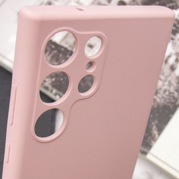 Чехол Silicone Cover Lakshmi Full Camera (AAA) для Samsung Galaxy S23 Ultra Розовый / Pink Sand | Зображення 5