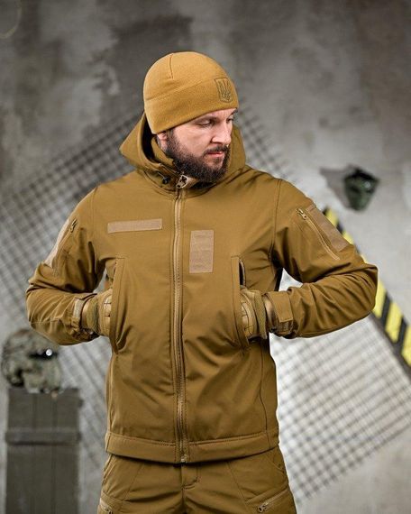 Тактичний костюм софтшел softshell 6в1 койот ПП7862 | Зображення 5
