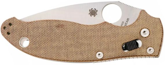 Ніж Spyderco Manix 2 CPM Cru-Wear Micarta Brown | Зображення 2