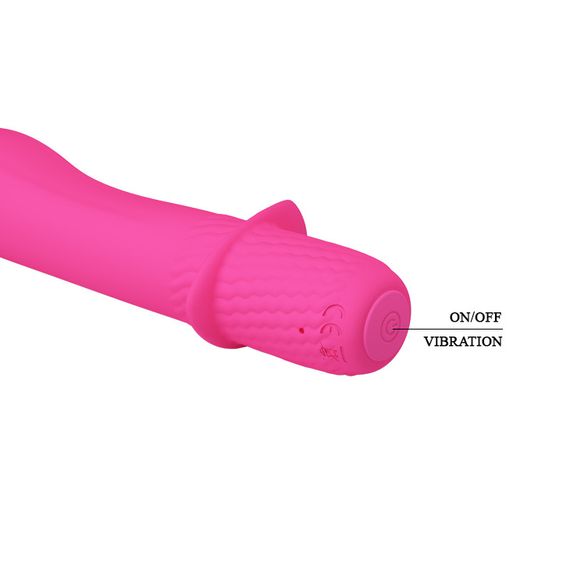 Вібратор PRETTY LOVE - TROY 12 FUNCTIONS USB PINK Sex Aura | Зображення 6