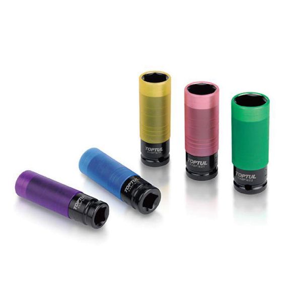 Головка для литих дисків TOPTUL 1/2" ударний довга 22мм Pro-Series KABP1622 | Зображення 1