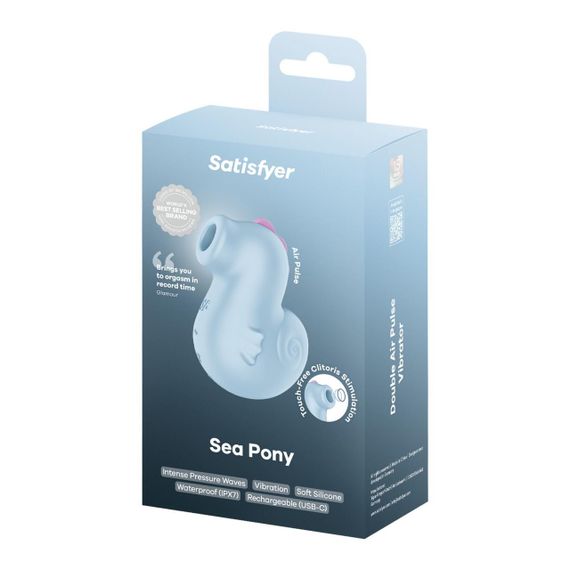 Вакуумний кліторальний стимулятор Satisfyer Sea Pony Sex Aura | Зображення 4