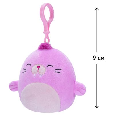 Мягкая игрушка Squishmallows на клипсе – Морж Пепе 9 см (SQCP00150) | Зображення 3