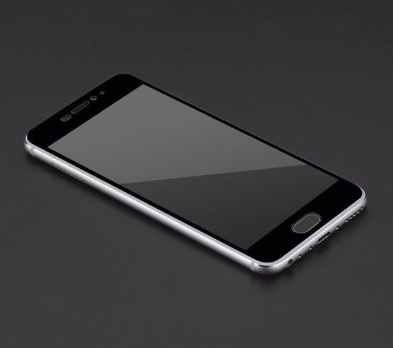 Full Cover защитное стекло для Meizu M3e - Black | Зображення 1