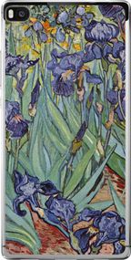 Чехол на Huawei Ascend P8 Винсент Ван Гог. Ирисы "161u-123-17620"